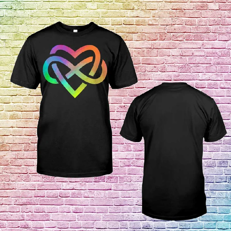 Polyamory Shirt, Lgbt Polyamory Infinity Heart T-Shirt, Polyamory Gift, Pride T Shirts Polyamory Shirt, Lgbt Polyamory Infinity Heart T-Shirt, Polyamory Gift, Pride T Shirts