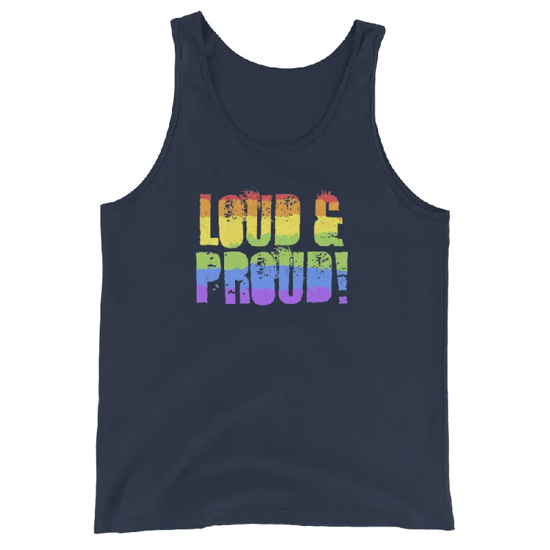 LGBTQ Pride Tank Top - Loud and Proud