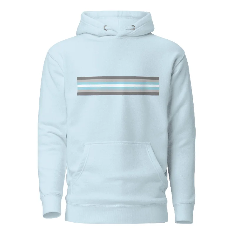 Demiboy Pride Flag Hoodie