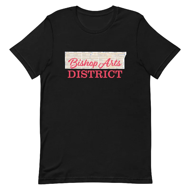 Bishop Arts District Street Map Tee