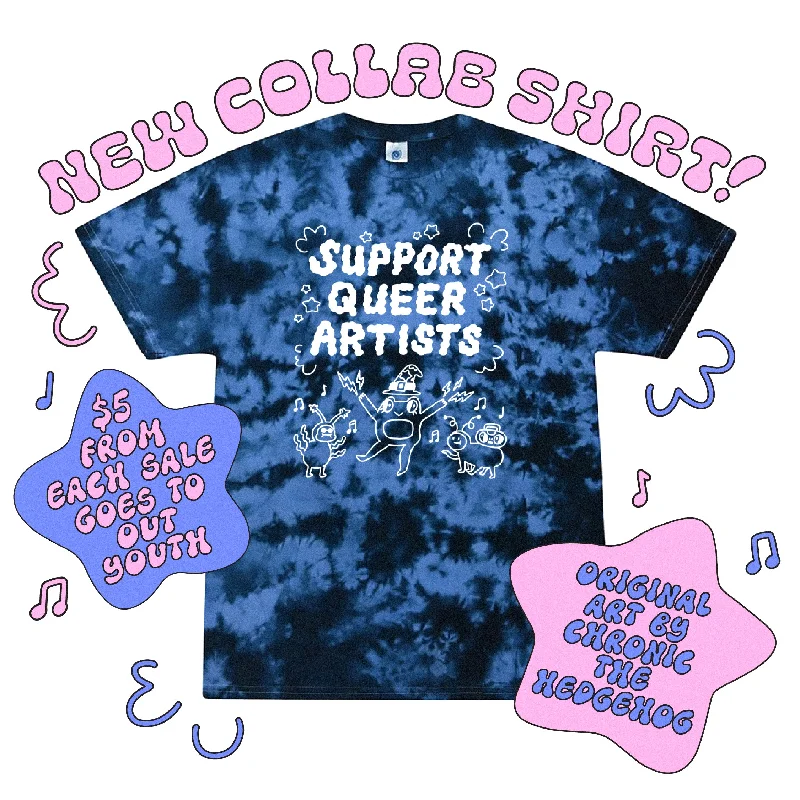 Affordable graphic tees with inclusive pronoun designs--Support Queer Artists - Tee Shirt Affordable graphic tees with inclusive pronoun designs--Support Queer Artists - Tee Shirt