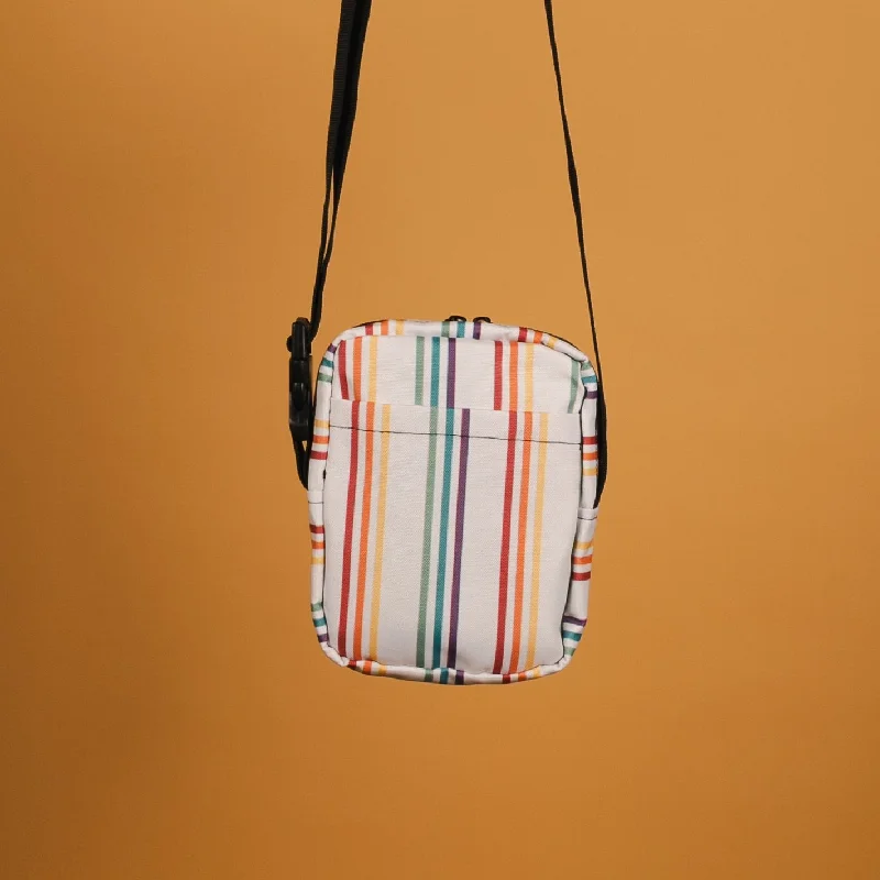 Rainbow Stripes Crossbody Bag