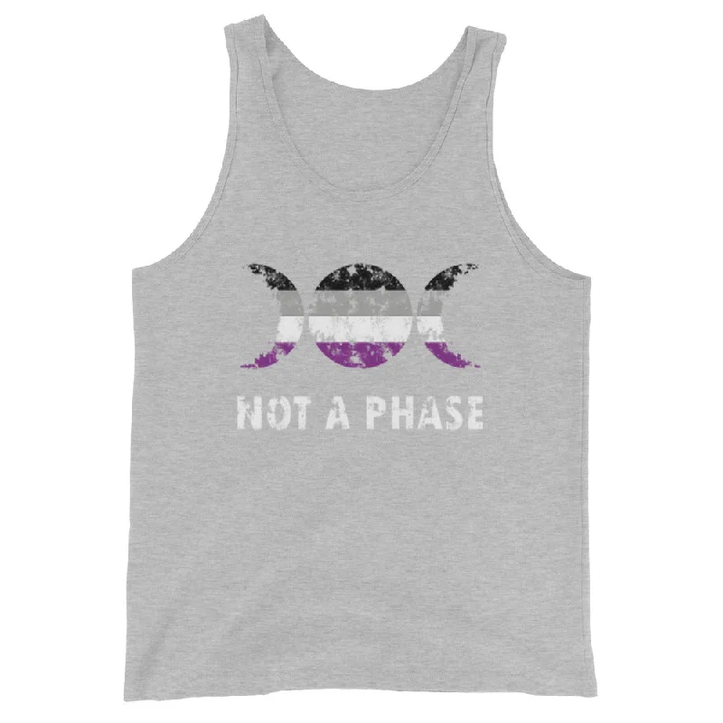 Asexual Ace Pride Not A Phase Tank Top