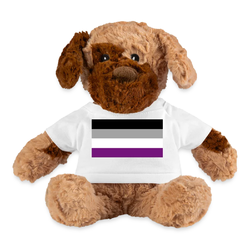 Asexual Ace Pride Flag Plush Dog Stuffed Animal