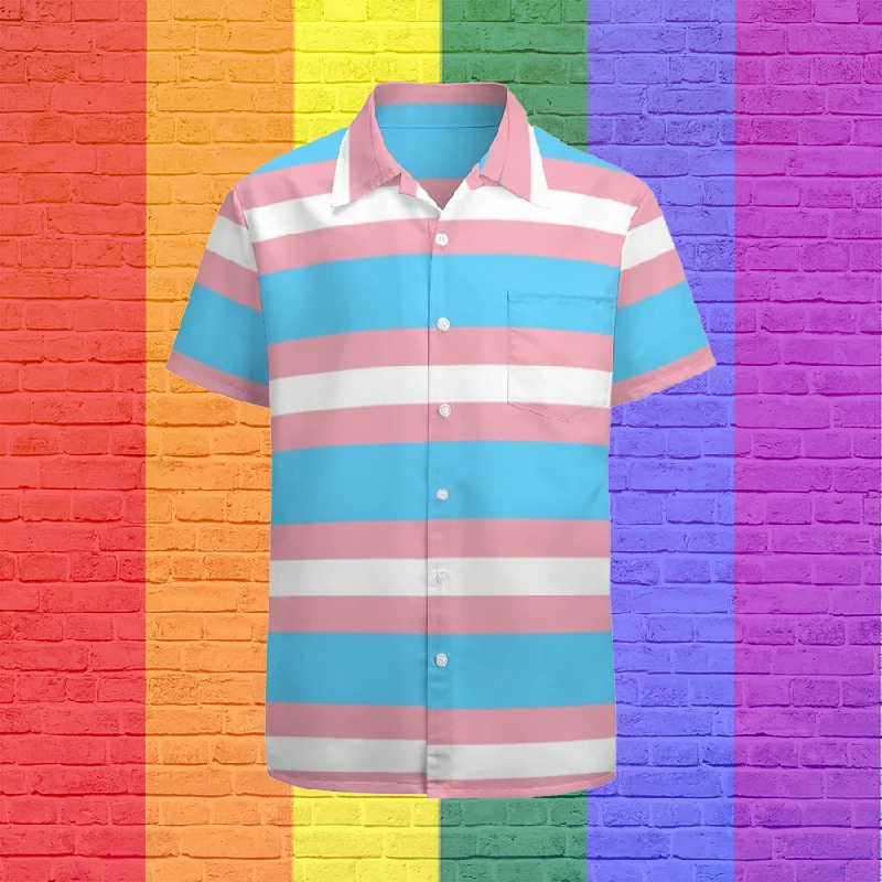 Graphic pride t-shirts with hand-painted pride flag art--Transgender Pride Flag Lgbt Rainbow Hawaiian Vintage Shirt Mens Button Down Plus Size Tropical Hawaii Beach Shirts Graphic pride t-shirts with hand-painted pride flag art--Transgender Pride Flag Lgbt Rainbow Hawaiian Vintage Shirt Mens Button Down Plus Size Tropical Hawaii Beach Shirts