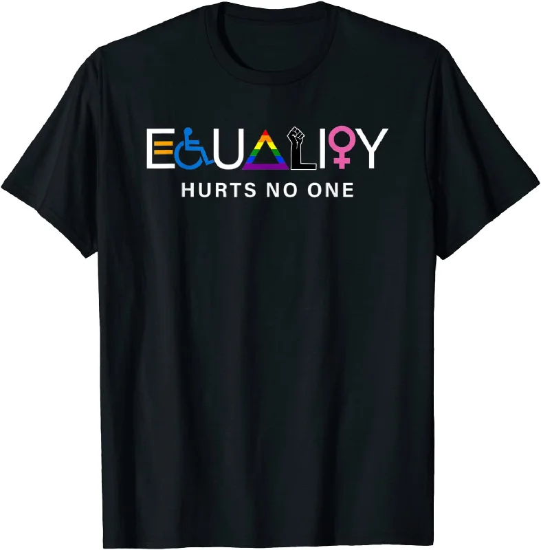 Equality Hurts No One LGBT Equality Gay Pride Human Rights T-Shirt