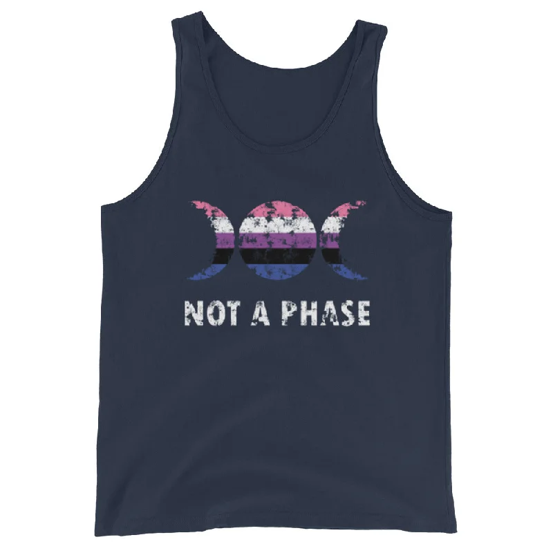 Genderfluid Pride Tank Top - Not A Phase