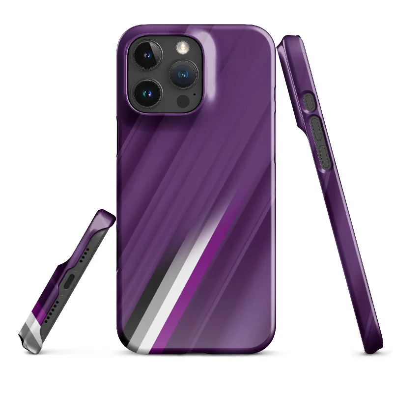 Asexual iPhone® Diversity Bandera Cover
