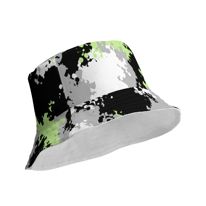 Agender Pride Reversible Bucket Hat in Ombre