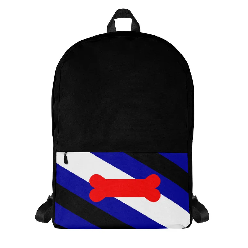 Puppy Play Pride Flag Backpack