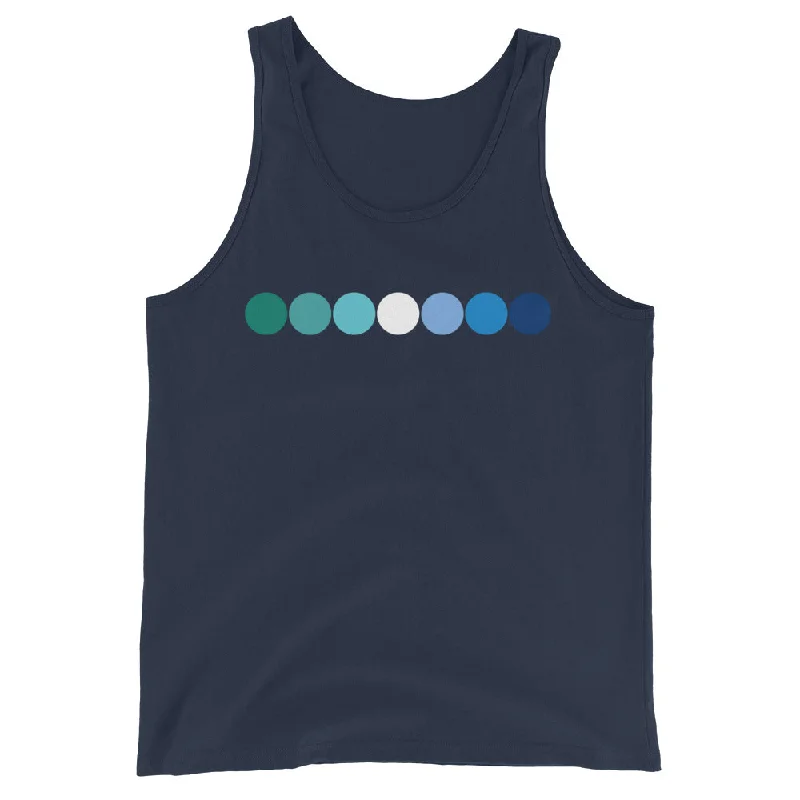 Gay MLM Vincian Pride Tank Top - Circles