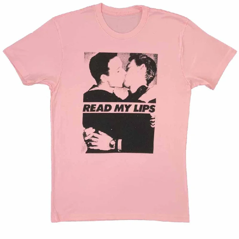 Read My Lips Men T-Shirt - Rainbow Railroad