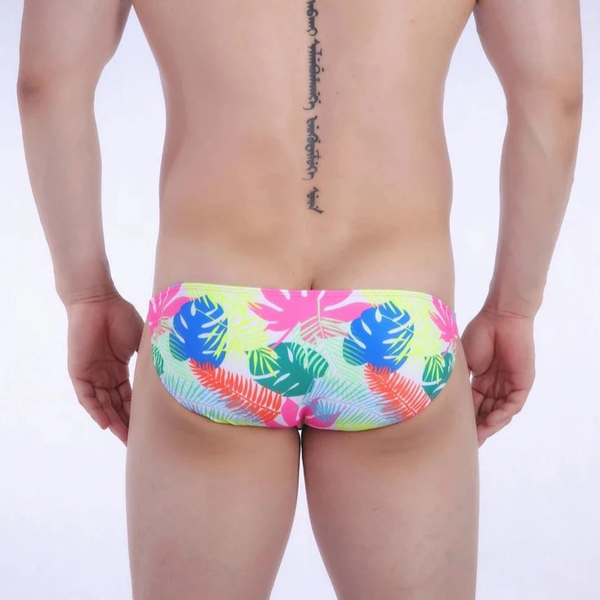 Men's Ultra Skinny Forest Swim Briefs