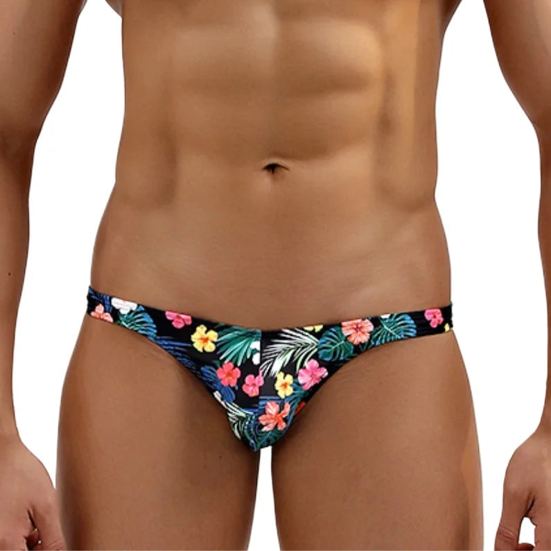 Men’s Summer Bloom Swim Bikini Briefs