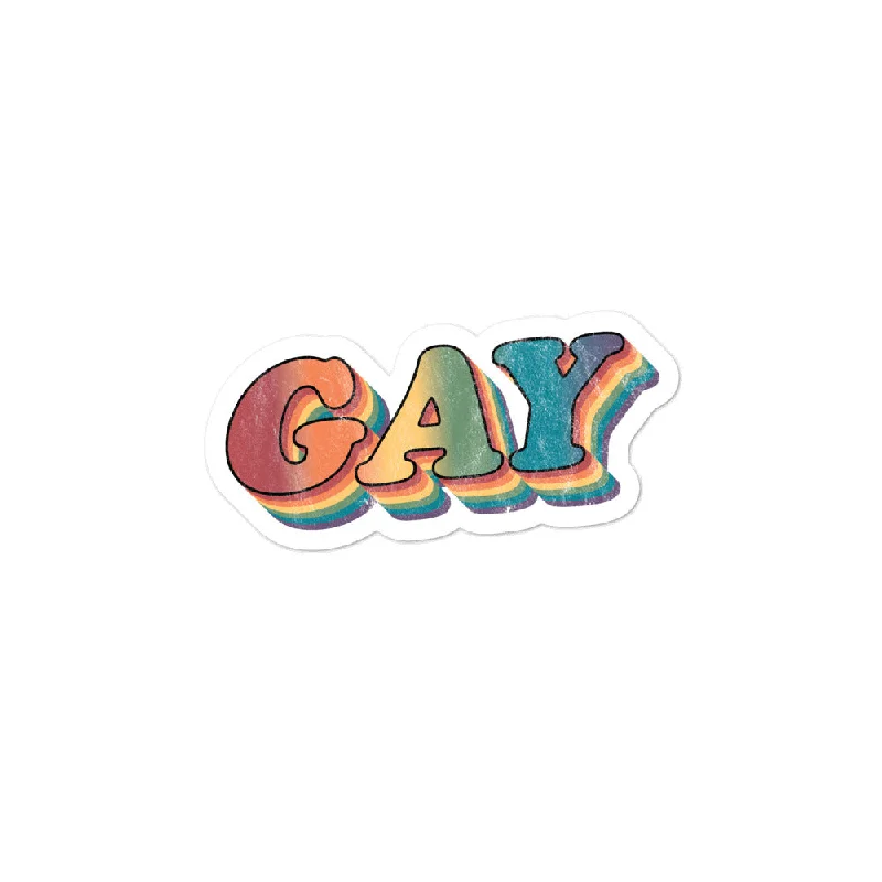 Retro Gay Stickers