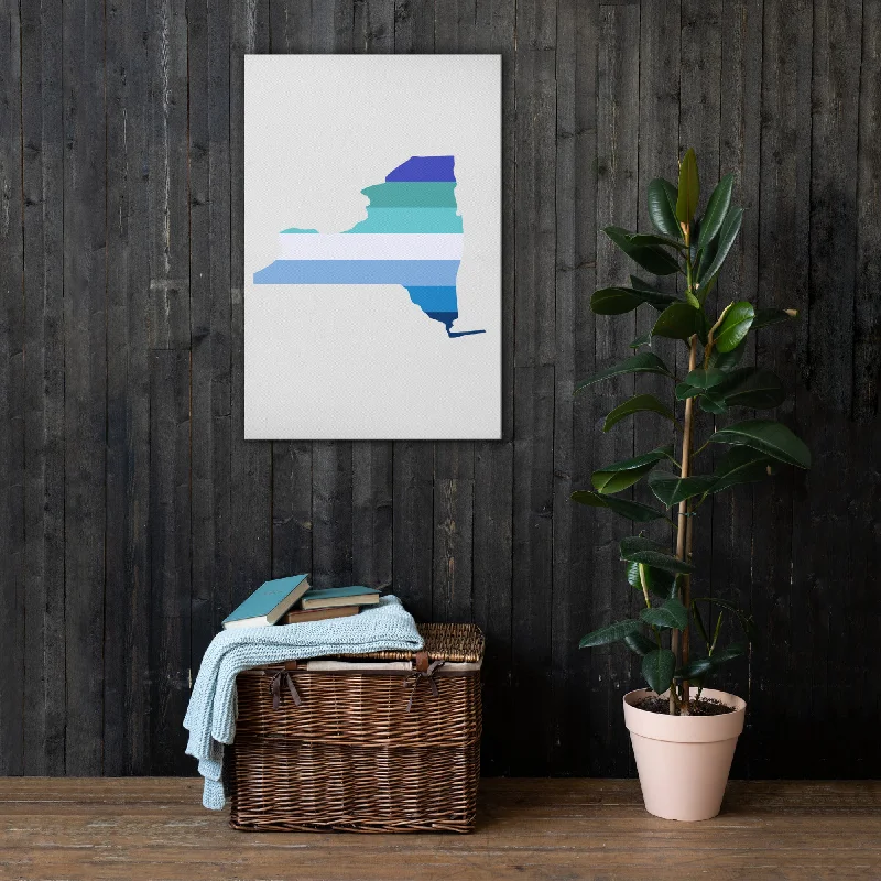 New York Vincian MLM Gay Pride Canvas Wall Art