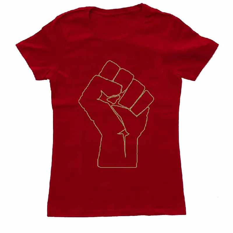 Solidarity Fist Femme T-Shirt - the ACLU