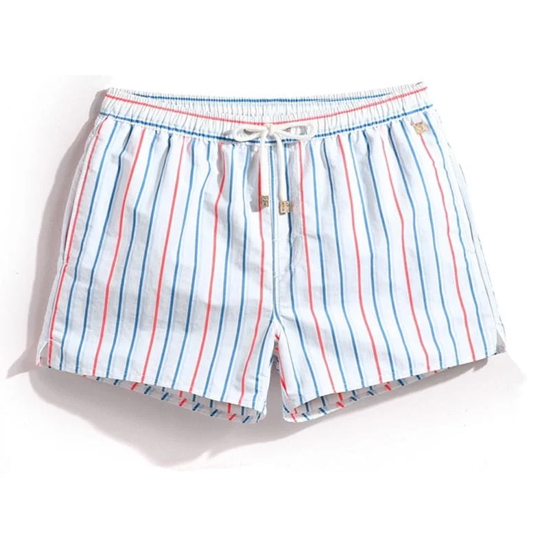 Men's Candy Striped Board Shorts