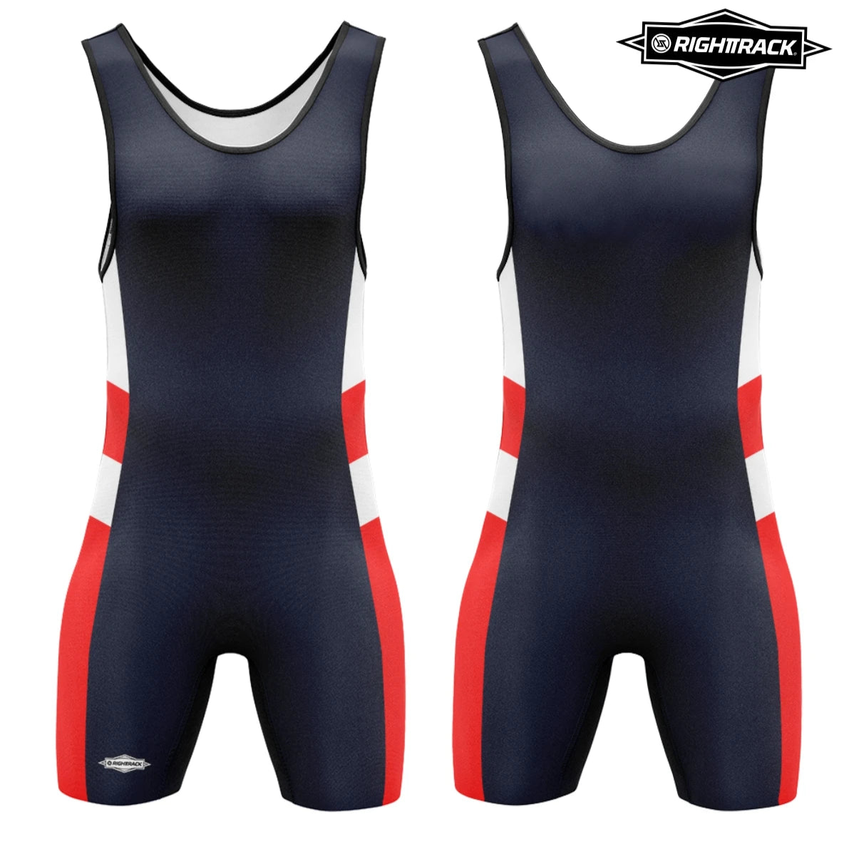 Navy and Red