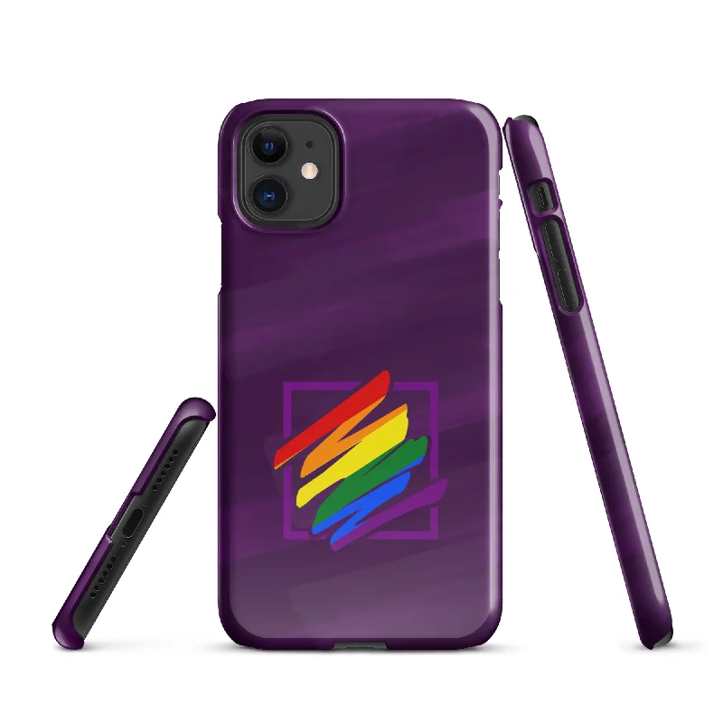 Purple Gay Pride iPhone® Case