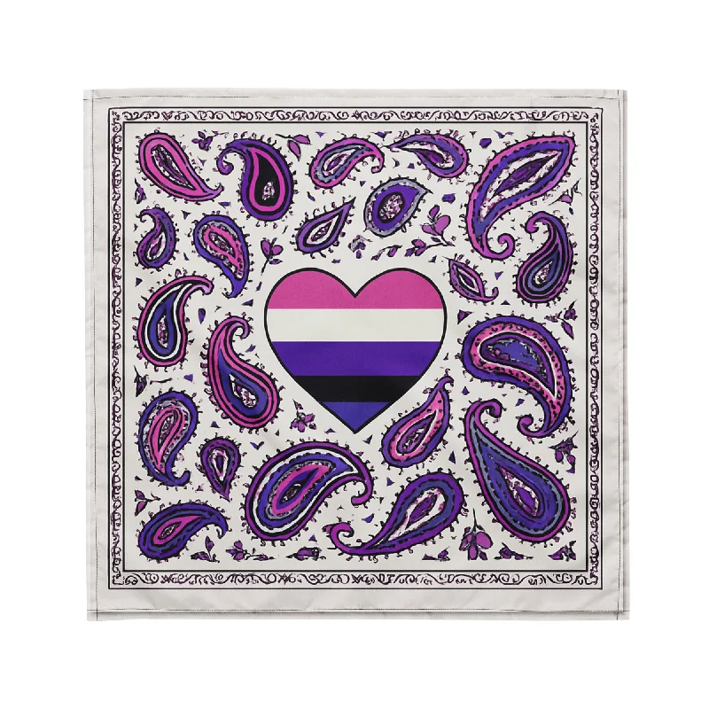 Genderfluid Paisley Bandana