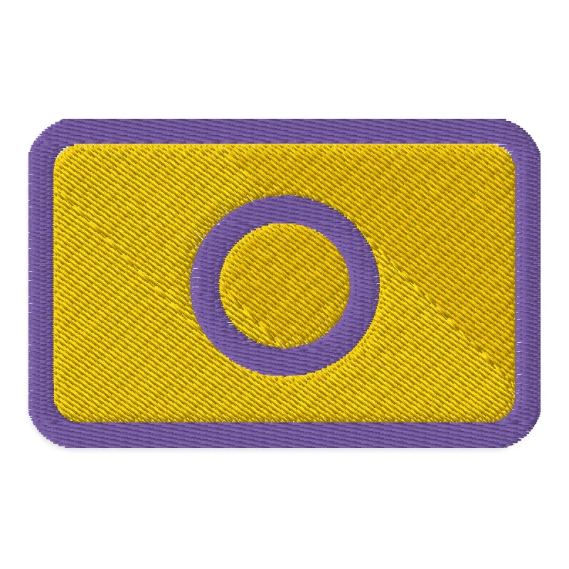Intersex Pride Flag Embroidered Patch