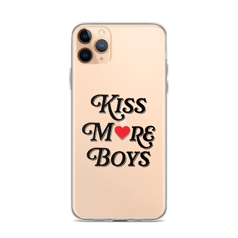 Kiss More Boys iPhone Case
