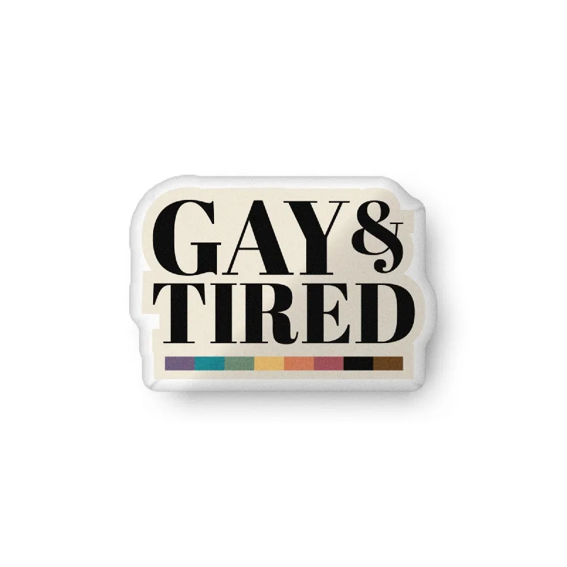 Gay & Tired Pillow
