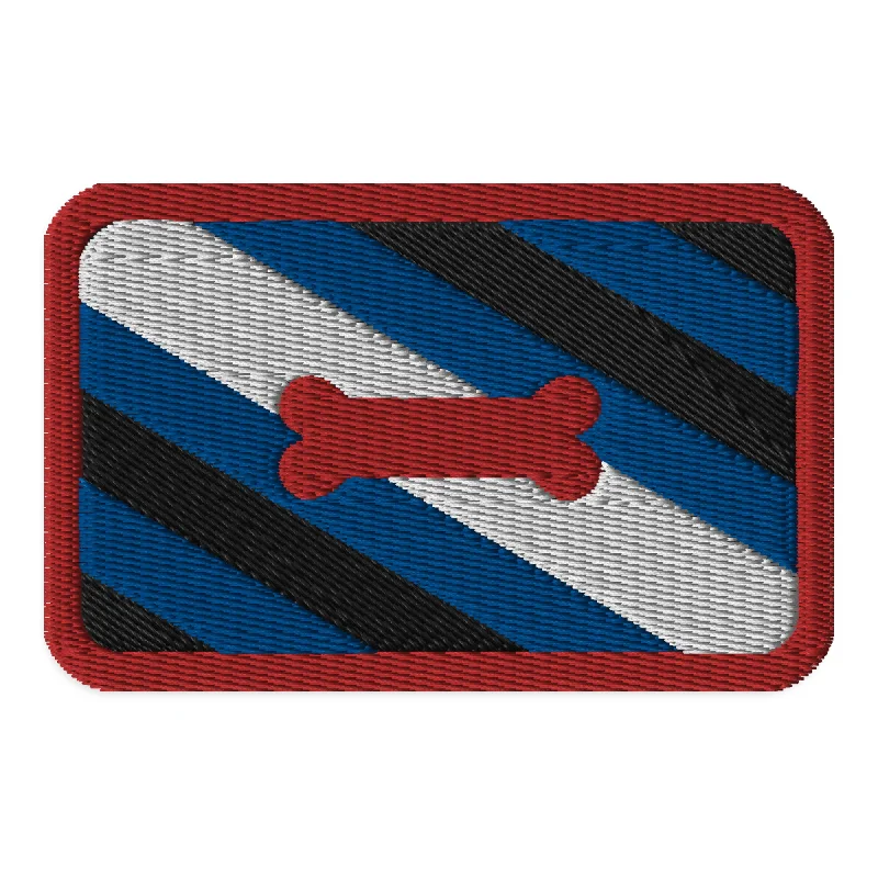Puppy Pup Play Pride Flag Embroidered Patch