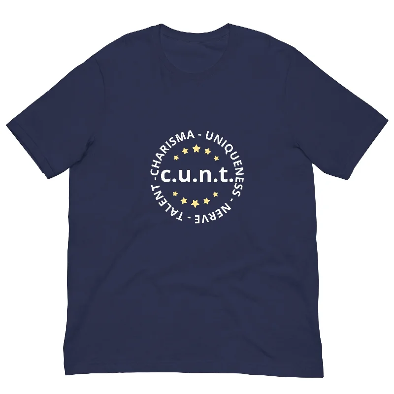 Charisma Uniqueness Nerve and Talent Tee Shirt