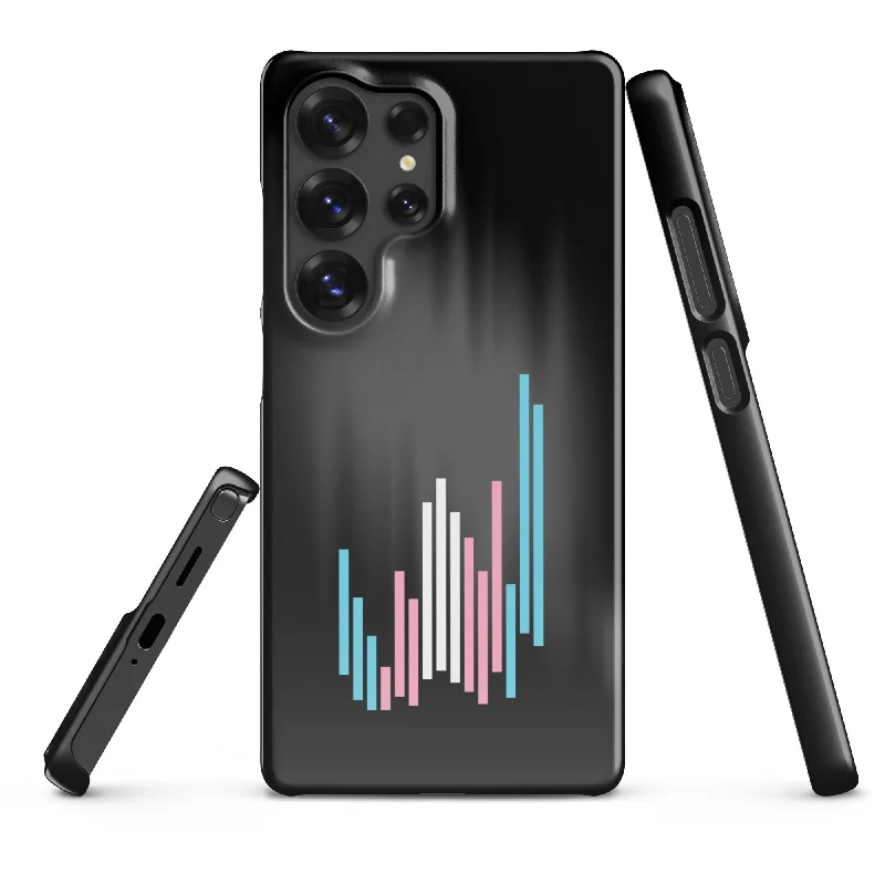 Striped Trans Pride Samsung® Fitted Shell