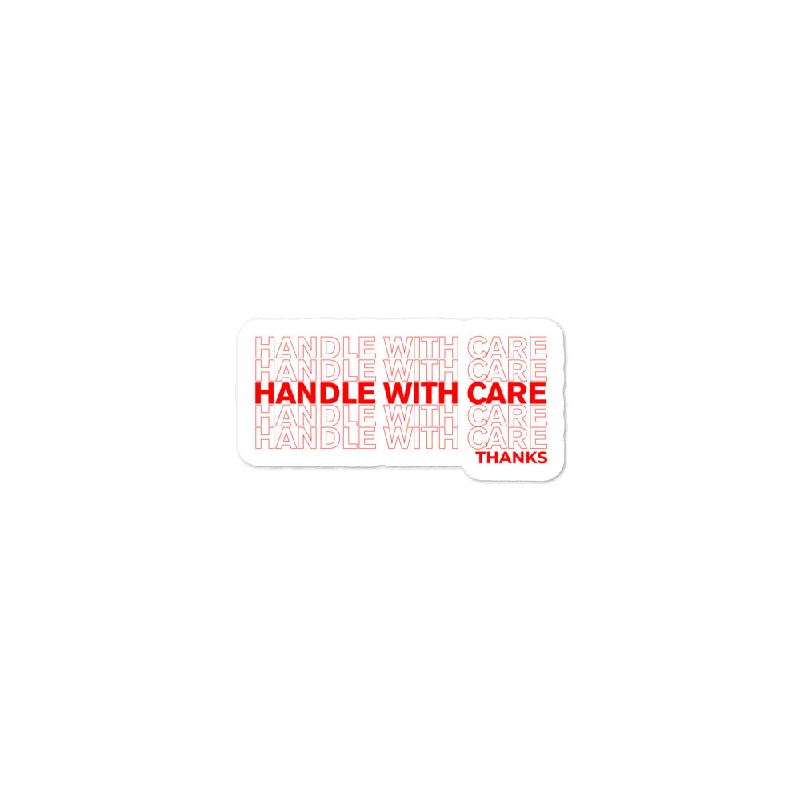 Handle With Care Stickers