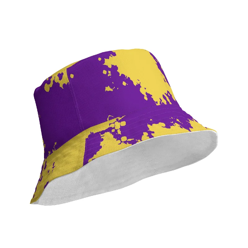 Intersex Pride Reversible Bucket Hat in Camo