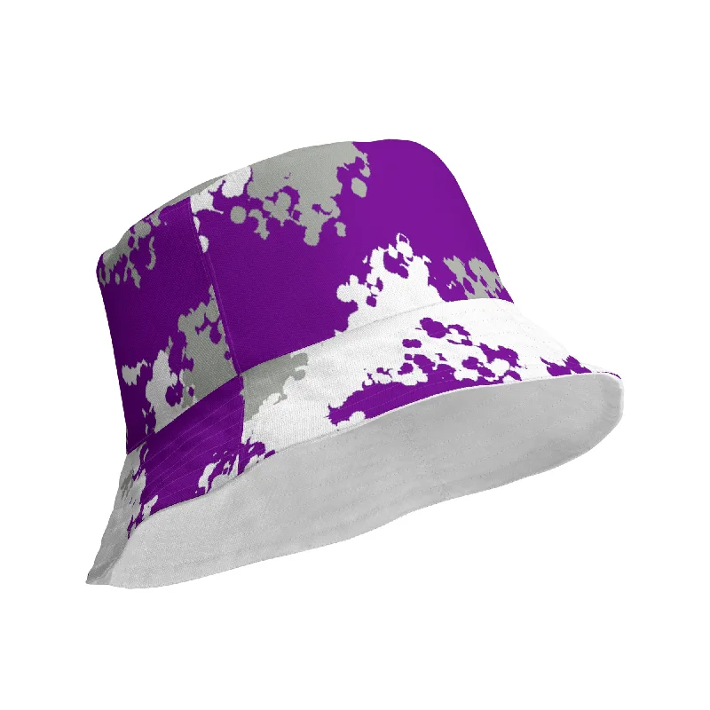 Greysexual Pride Reversible Bucket Hat - Camo
