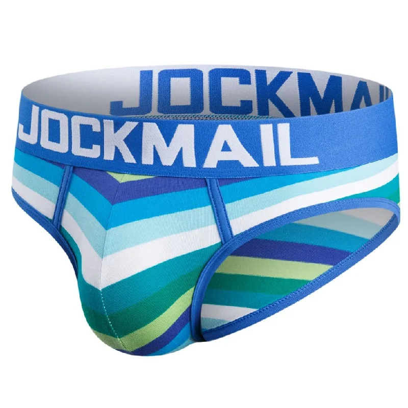 Jockmail Striped Men's Brief Underwear
