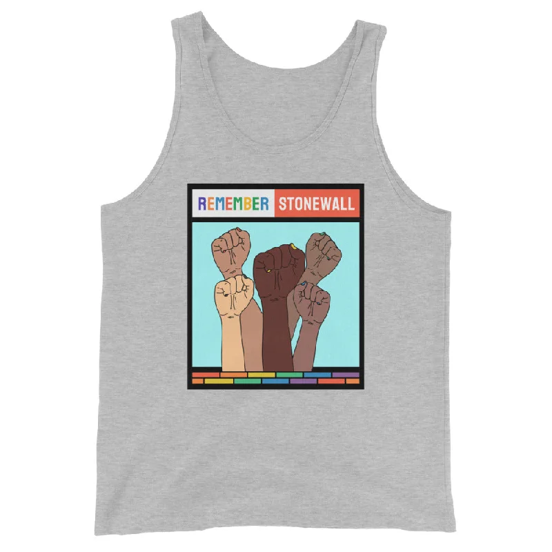 LGBTQ Pride Tank Top - Remember Stonewall