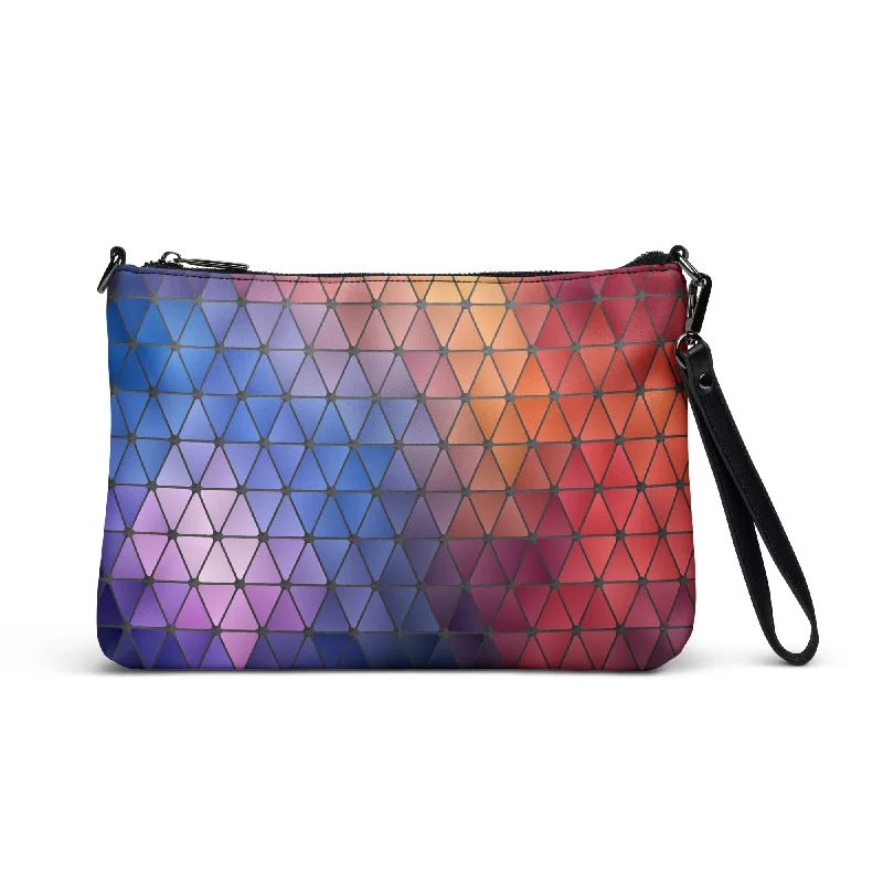 Abstract Stained Glass Purse Handbag