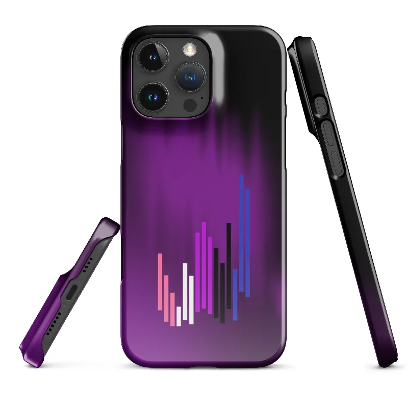 Striped Genderfluid iPhone® Stolz Case