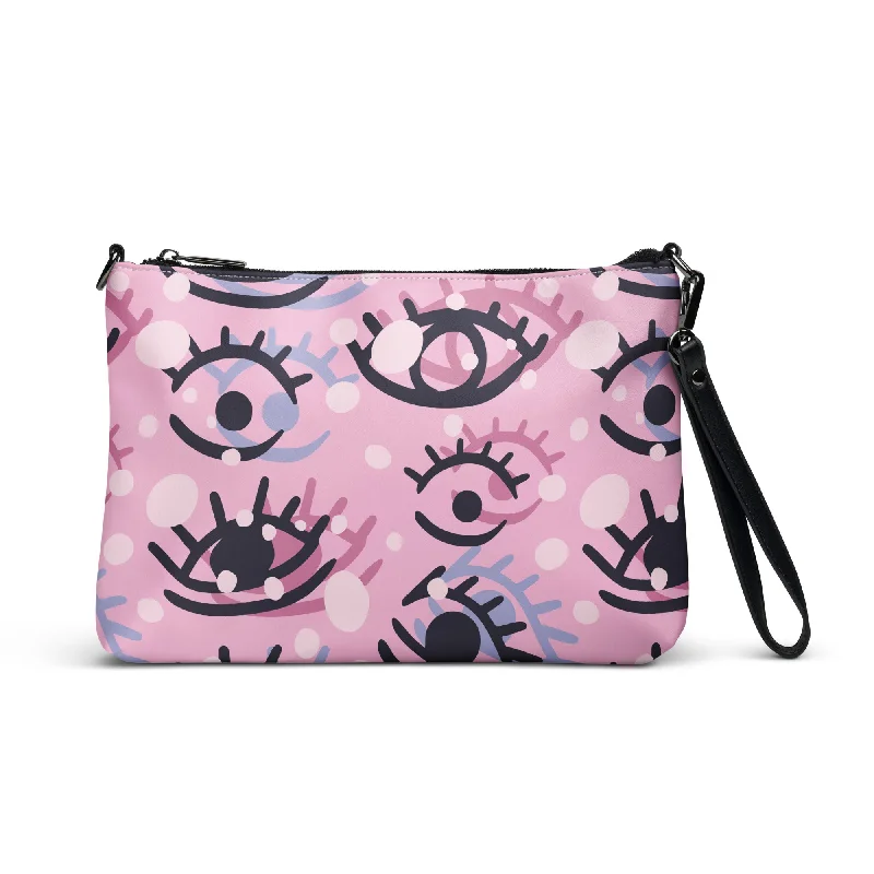 Abstract Eye See You Purse Handbag