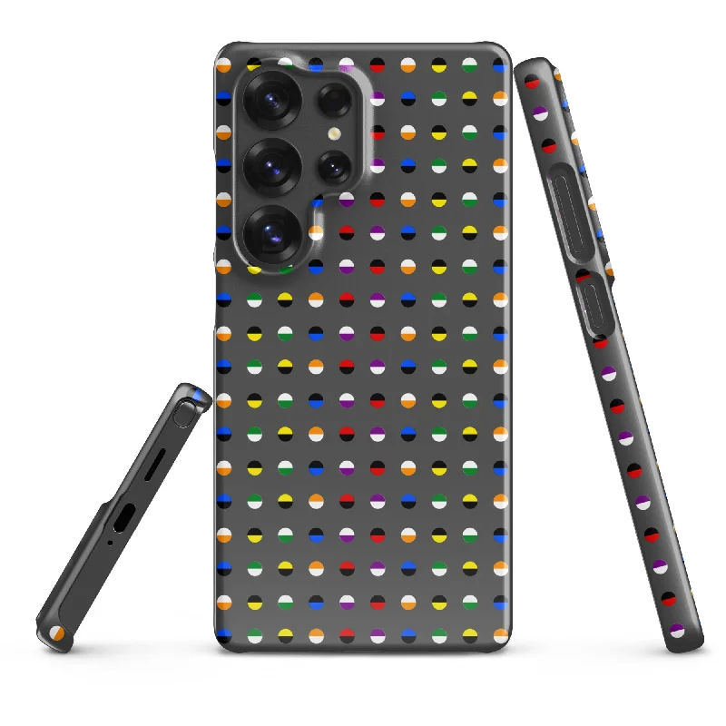 Carcasa LGBTQ+ Ally Colored Dots Samsung® Phone