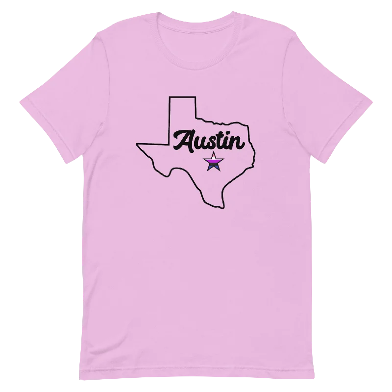 Austin Texas Genderfluid Star Tee