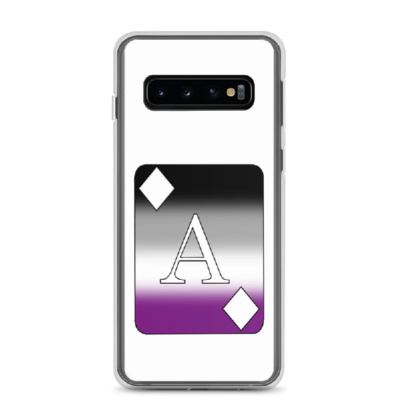 Asexual Ace Pride - Ace Card Samsung Galaxy Cell Phone Case