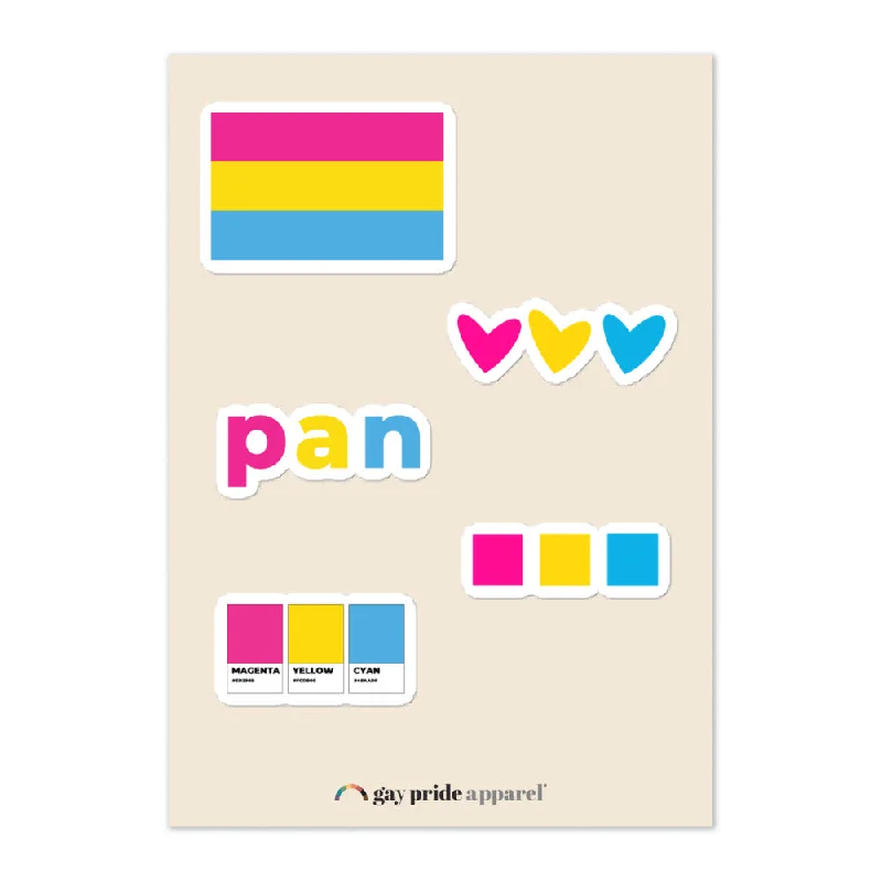 Pansexual Sticker Sheet