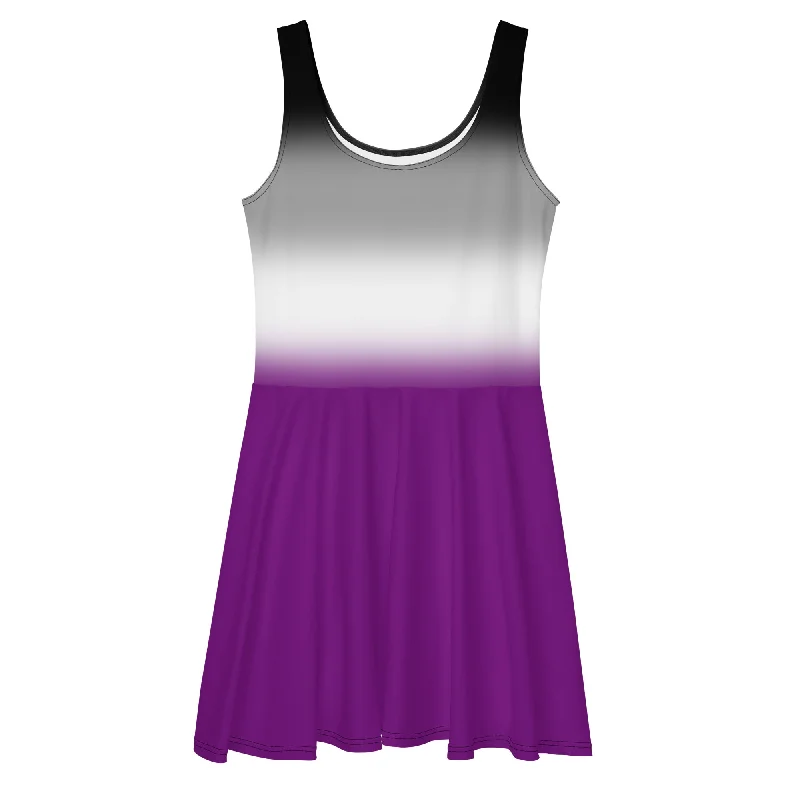 Asexual Ace Skater Dress