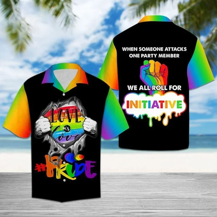 Beach Shirt Lgbt Hawaiian Shirt When Someone Attacks One Party Member We Roll For Initiative Hawaii Shirt Beach Shirt Lgbt Hawaiian Shirt When Someone Attacks One Party Member We Roll For Initiative Hawaii Shirt