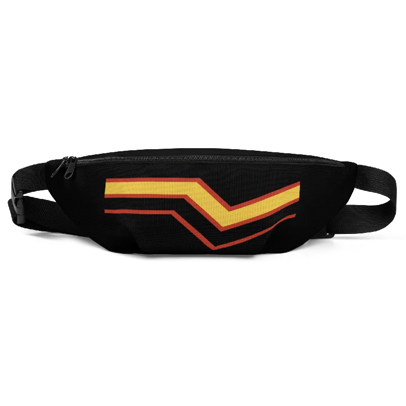 Rubber Latex Pride Flag Crossbody Fanny Pack