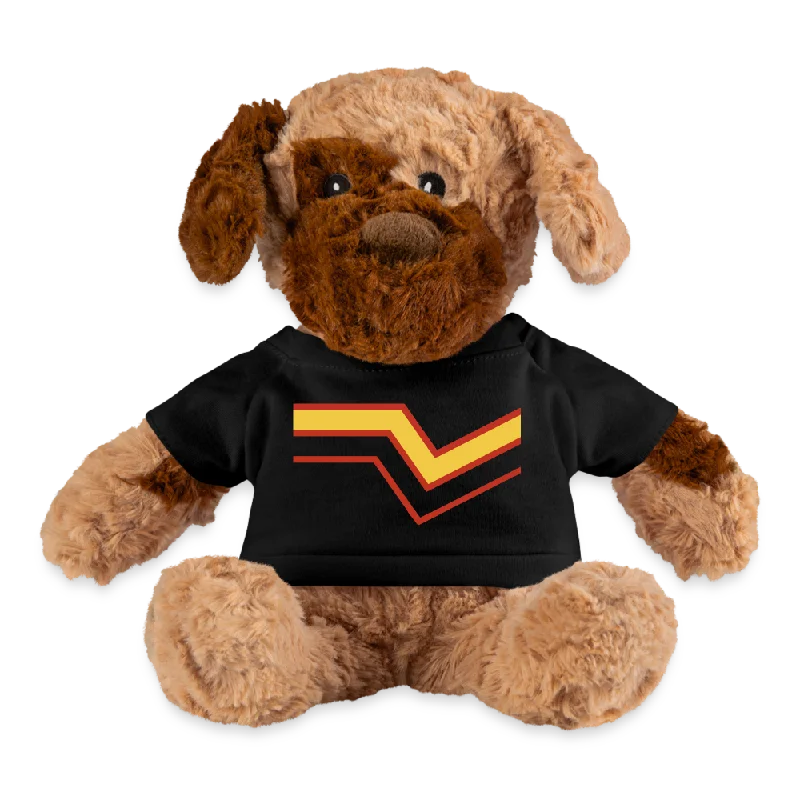 Rubber Latex Pride Flag Plush Dog Stuffed Animal