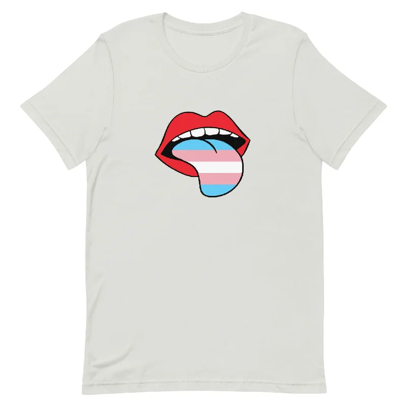 Transgender Trans Pride T-Shirt - Tongue