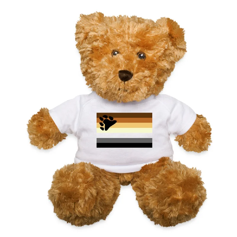 Gay Bear Pride Flag Plush Teddy Bear Stuffed Animal