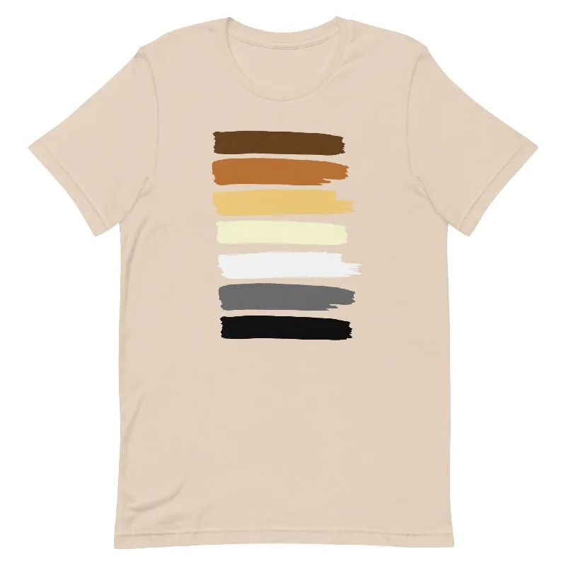Gay Bear Pride Shirt - Paint Stripe